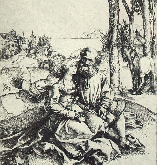 Albrecht Durer The Ill-Assorted Couple or the Offer of Love